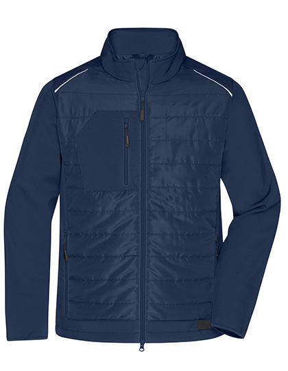 James&Nicholson Men´s Hybrid Jacket James&Nicholson Men´s Hybrid Jacket