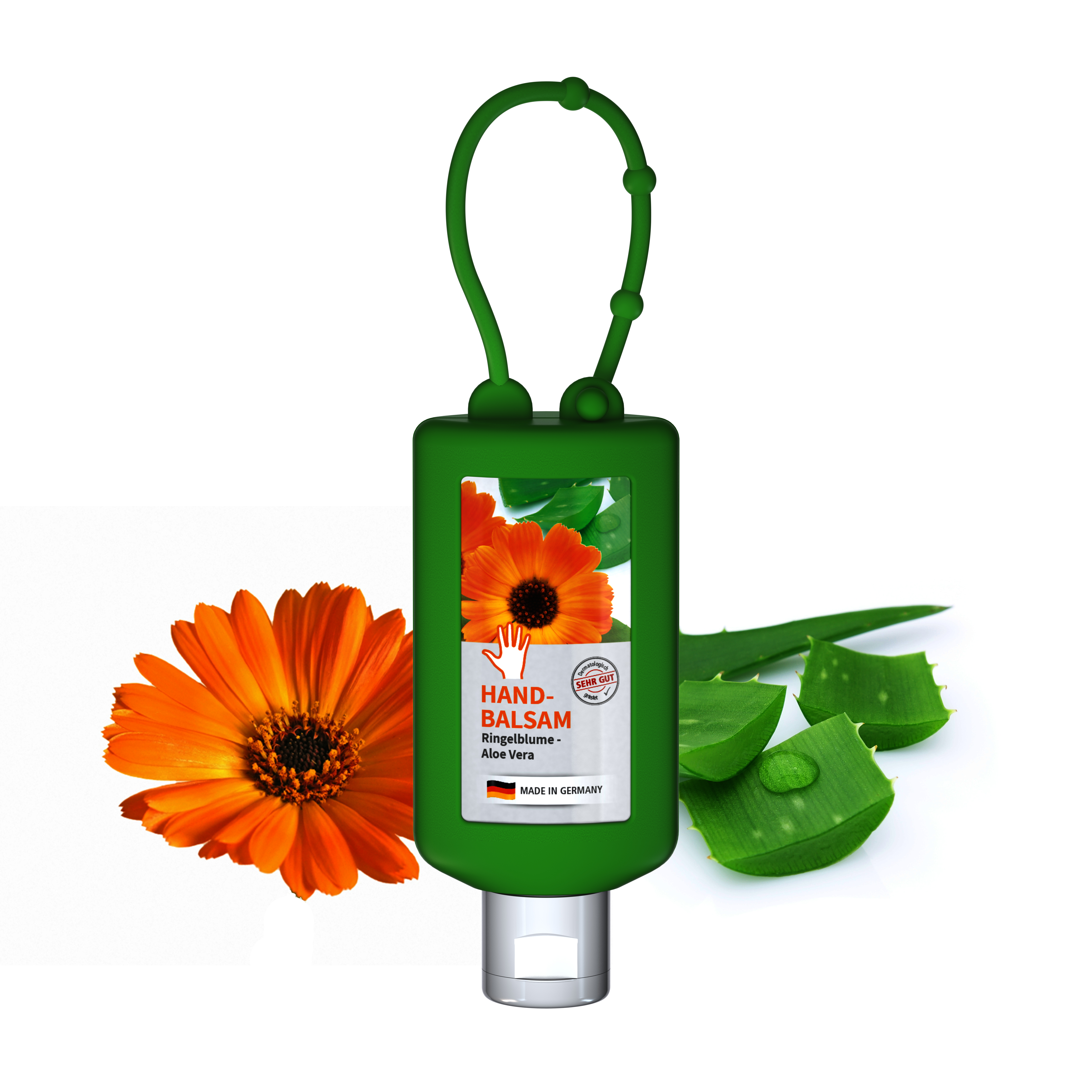 50 ml Bumper grün - Handbalsam Ringelblume - Aloe Vera - Body Label 50 ml Bumper grün - Handbalsam Ringelblume - Aloe Vera - Body Label