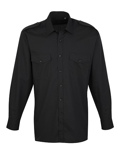 Premier Workwear Pilot Shirt Long Sleeve