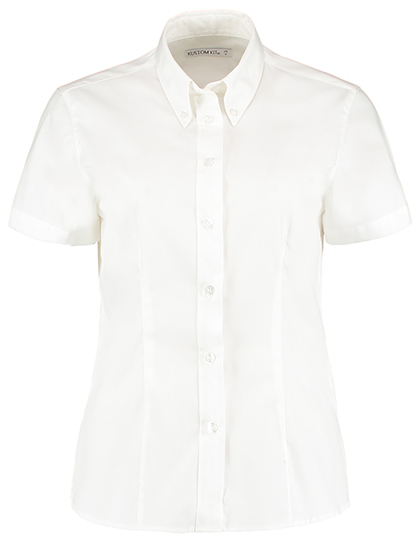 Kustom Kit Women´s Tailored Fit Corporate Oxford Shirt Short Sleeve