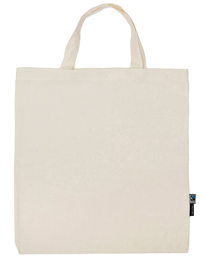 Neutral Shopping Bag Short Handles
