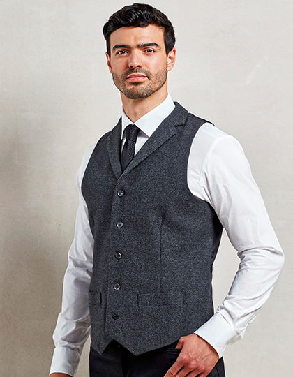 Premier Workwear Men´s Herringbone Waistcoat