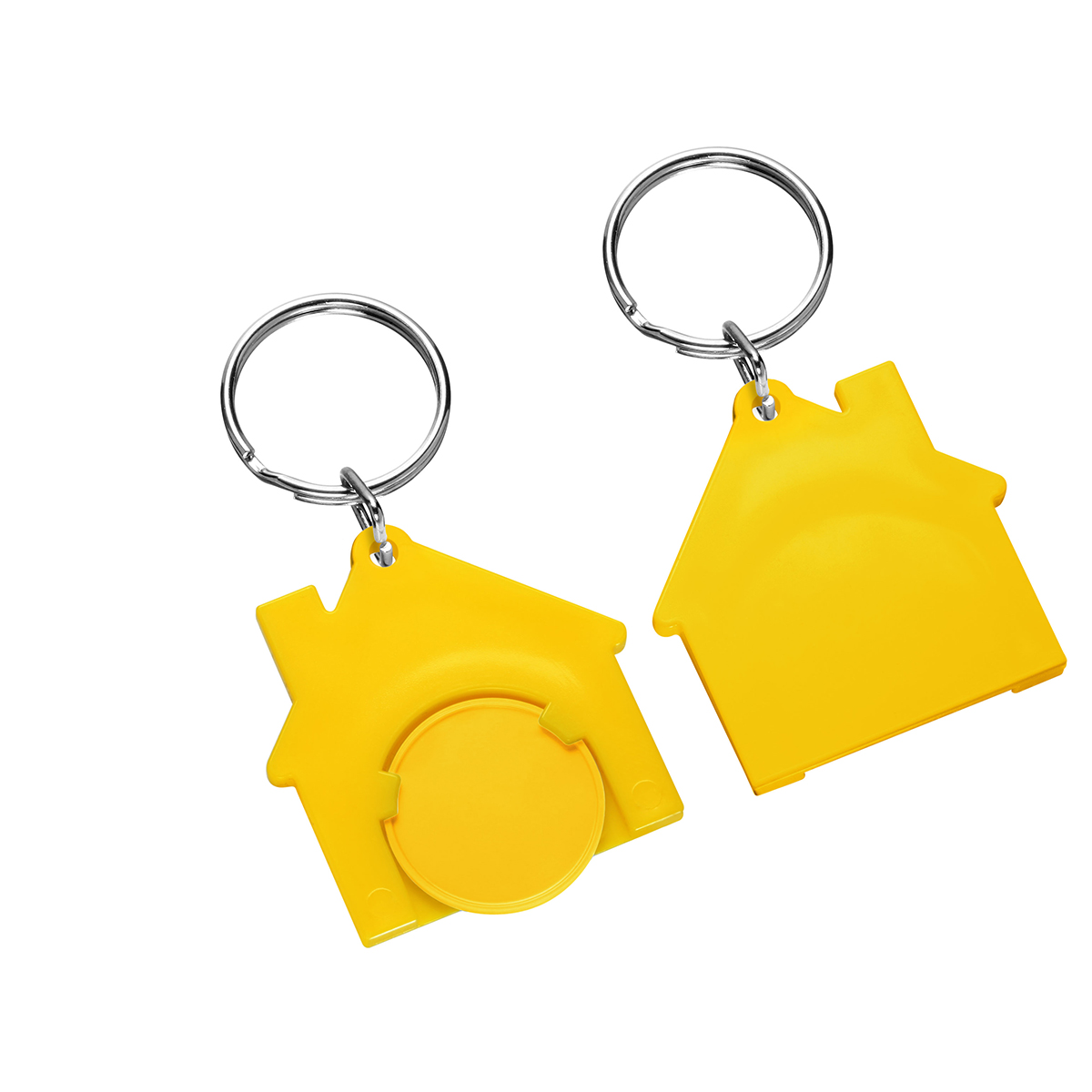 Chiphalter mit 1€-Chip Haus Chiphalter mit 1€-Chip Haus