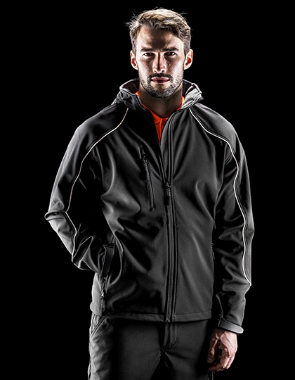 Result WORK-GUARD Hooded Soft Shell Jacket