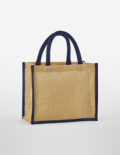 Westford Mill Natural Starched Jute Midi Bag Westford Mill Natural Starched Jute Midi Bag