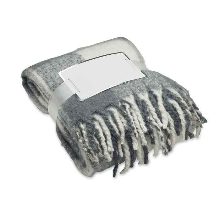 Karierte Mohair-Decke Karierte Mohair-Decke