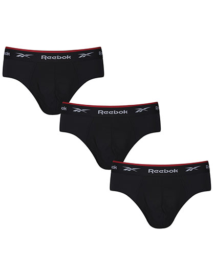 Reebok Men´s Sports Brief - Wiggins (3 Pair Pack) Reebok Men´s Sports Brief - Wiggins (3 Pair Pack)
