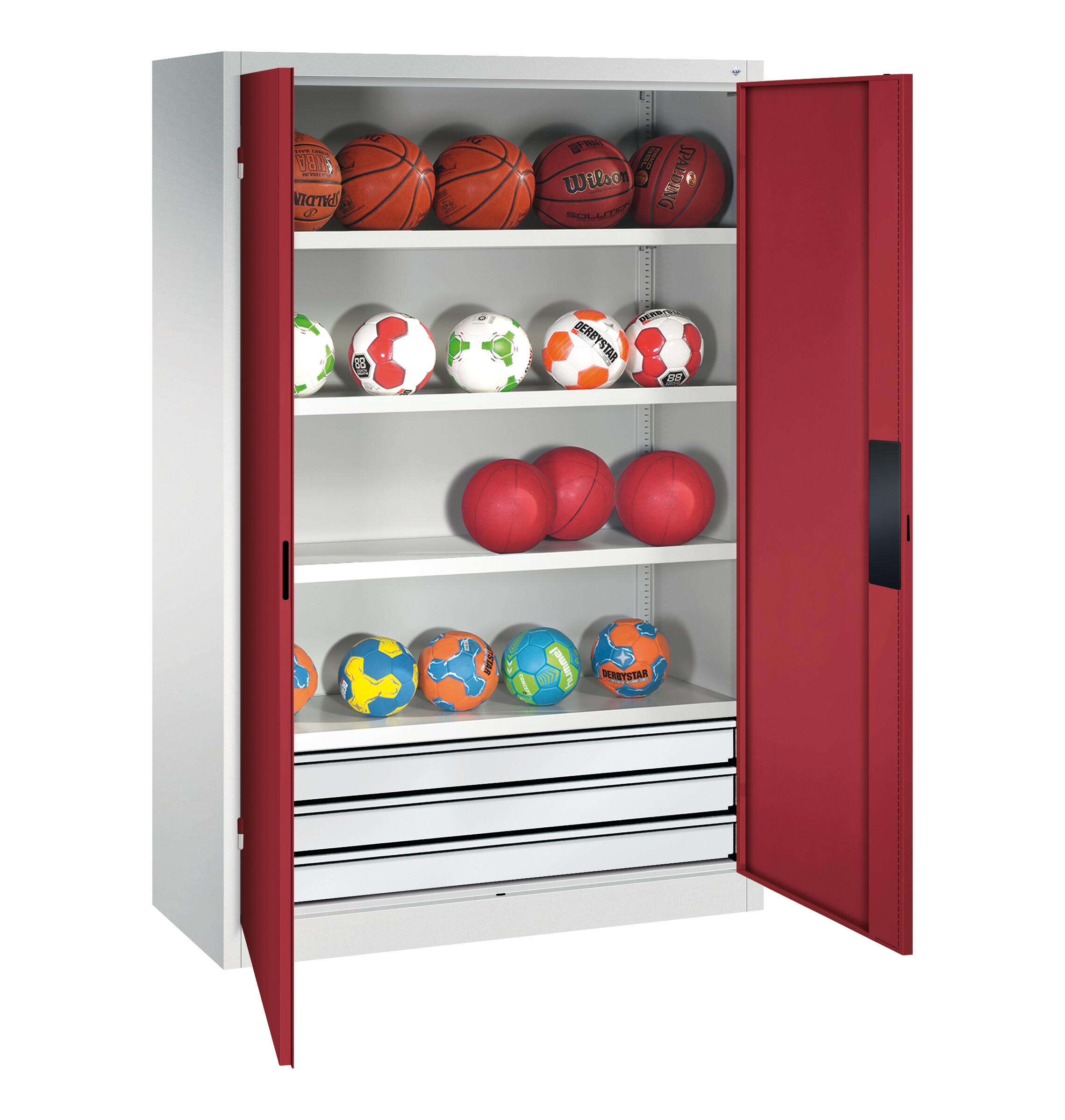 Sportgeräteschrank 1950x1200x500mm Sportgeräteschrank 1950x1200x500mm