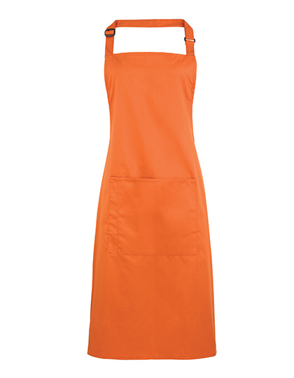 Premier Workwear Colours Collection Bib Apron With Pocket