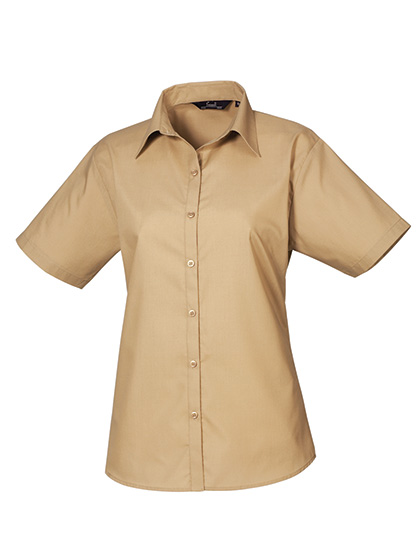 Premier Workwear Women´s Poplin Short Sleeve Blouse Premier Workwear Women´s Poplin Short Sleeve Blouse