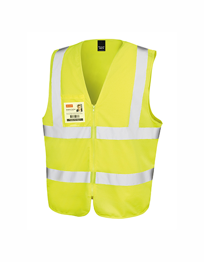 Result Safe-Guard Zip I.D. Safety Tabard Result Safe-Guard Zip I.D. Safety Tabard