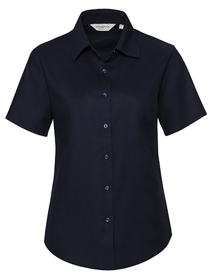 Russell Collection Ladies´ Short Sleeve Classic Oxford Shirt