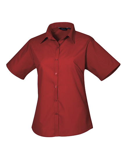 Premier Workwear Women´s Poplin Short Sleeve Blouse