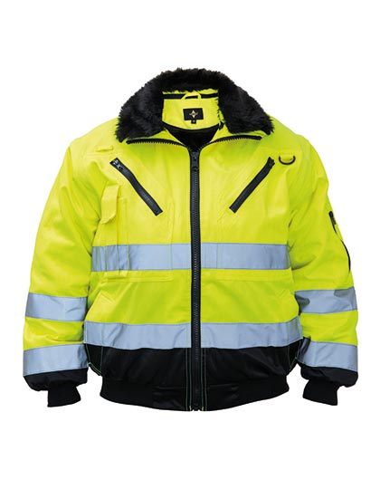 Korntex Robust 4-in-1 Hi-Vis Pilot Jacket Oslo Korntex Robust 4-in-1 Hi-Vis Pilot Jacket Oslo