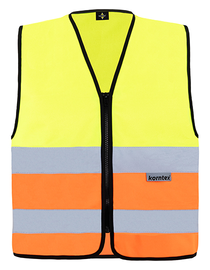 Korntex Hi-Vis Safety Vest Cologne With Front Zipper Korntex Hi-Vis Safety Vest Cologne With Front Zipper