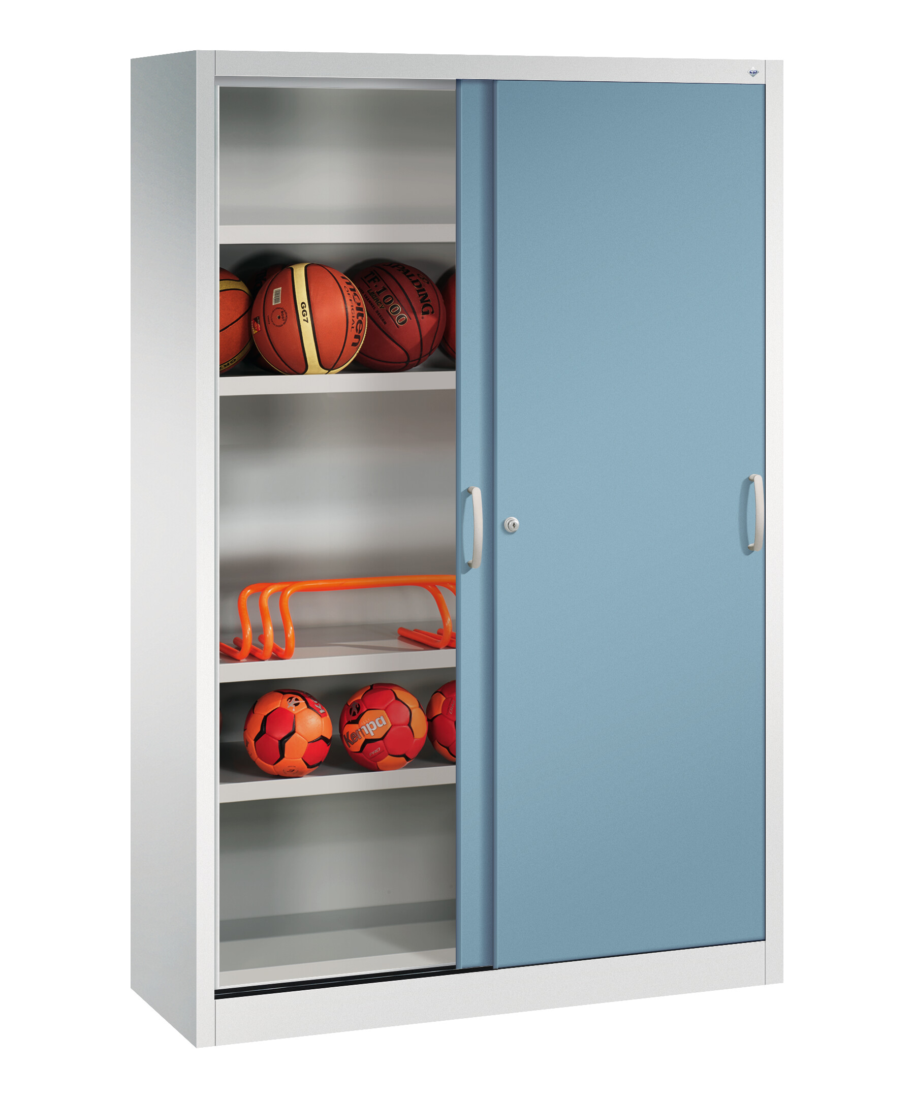 Sportgeräteschrank 1950x1200x400mm Sportgeräteschrank 1950x1200x400mm