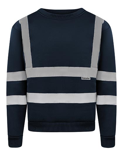 Korntex Hi-Vis Workwear Sweatshirt Limerick