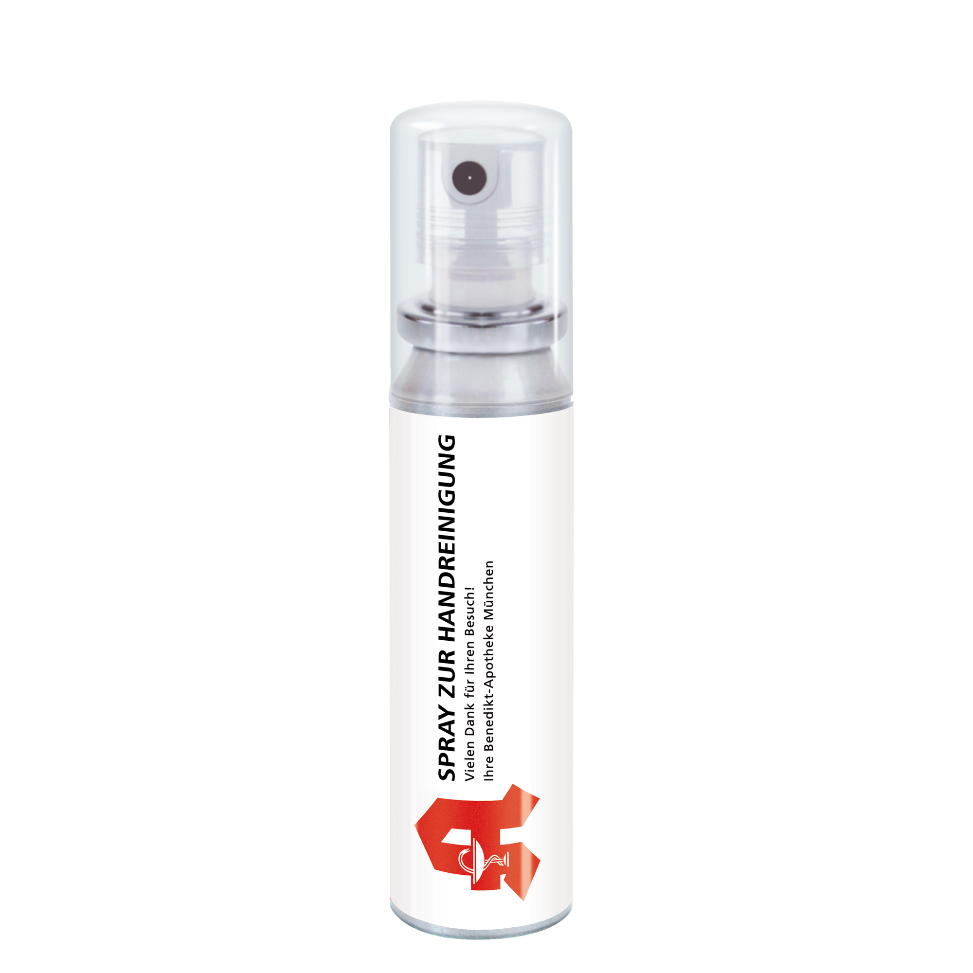 20 ml Pocket Spray - Handreinigungsspray antibakteriell - Body Label