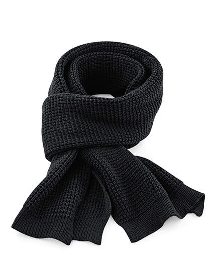 Beechfield Classic Waffle Knit Scarf Beechfield Classic Waffle Knit Scarf