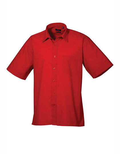 Premier Workwear Men´s Poplin Short Sleeve Shirt Premier Workwear Men´s Poplin Short Sleeve Shirt