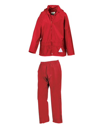 Result Junior Waterproof Jacket & Trouser Set Result Junior Waterproof Jacket & Trouser Set