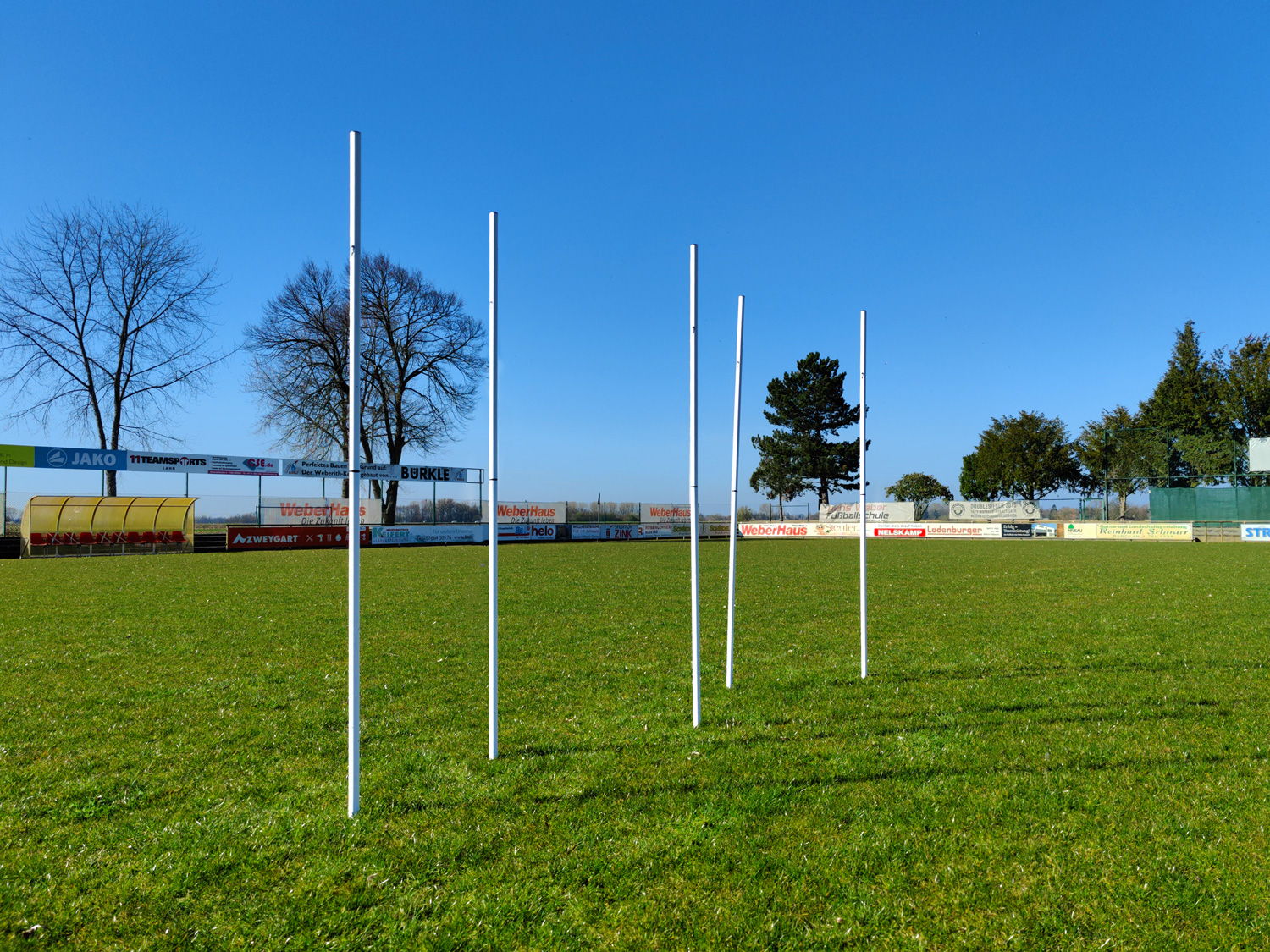 5er Set Slalomstangen 172cm - 25 mm Ø 5er Set Slalomstangen 172cm - 25 mm Ø