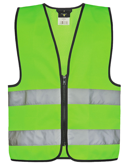 Korntex Kids´ Hi-Vis Safety Vest With Front Zipper Aalborg Korntex Kids´ Hi-Vis Safety Vest With Front Zipper Aalborg