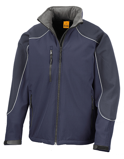 Result WORK-GUARD Hooded Soft Shell Jacket Result WORK-GUARD Hooded Soft Shell Jacket