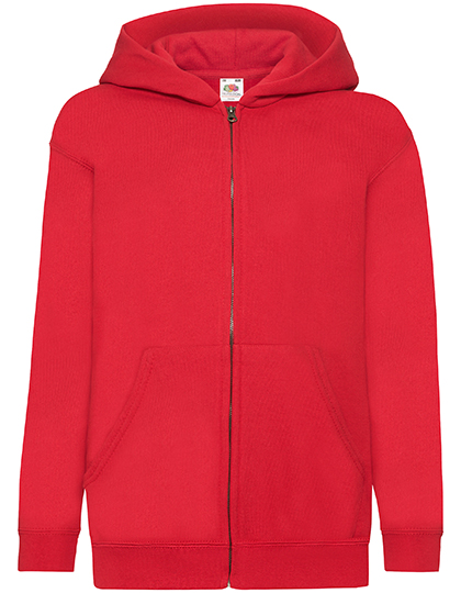 Fruit of the Loom Kids´ Classic Hooded Sweat Jacket Fruit of the Loom Kids´ Classic Hooded Sweat Jacket