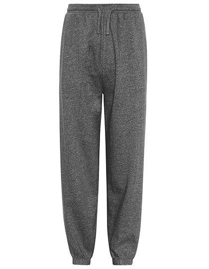 Neutral Unisex Sweatpants With Elastic Cuff