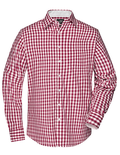 James&Nicholson Men´s Checked Shirt James&Nicholson Men´s Checked Shirt