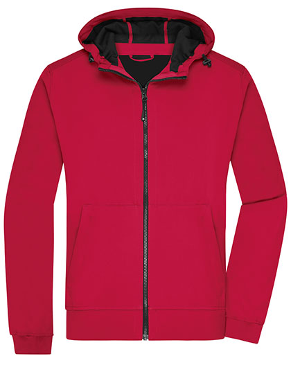 James&Nicholson Men´s Hooded Softshell Jacket James&Nicholson Men´s Hooded Softshell Jacket