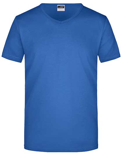 James&Nicholson Men´s Slim Fit V-T