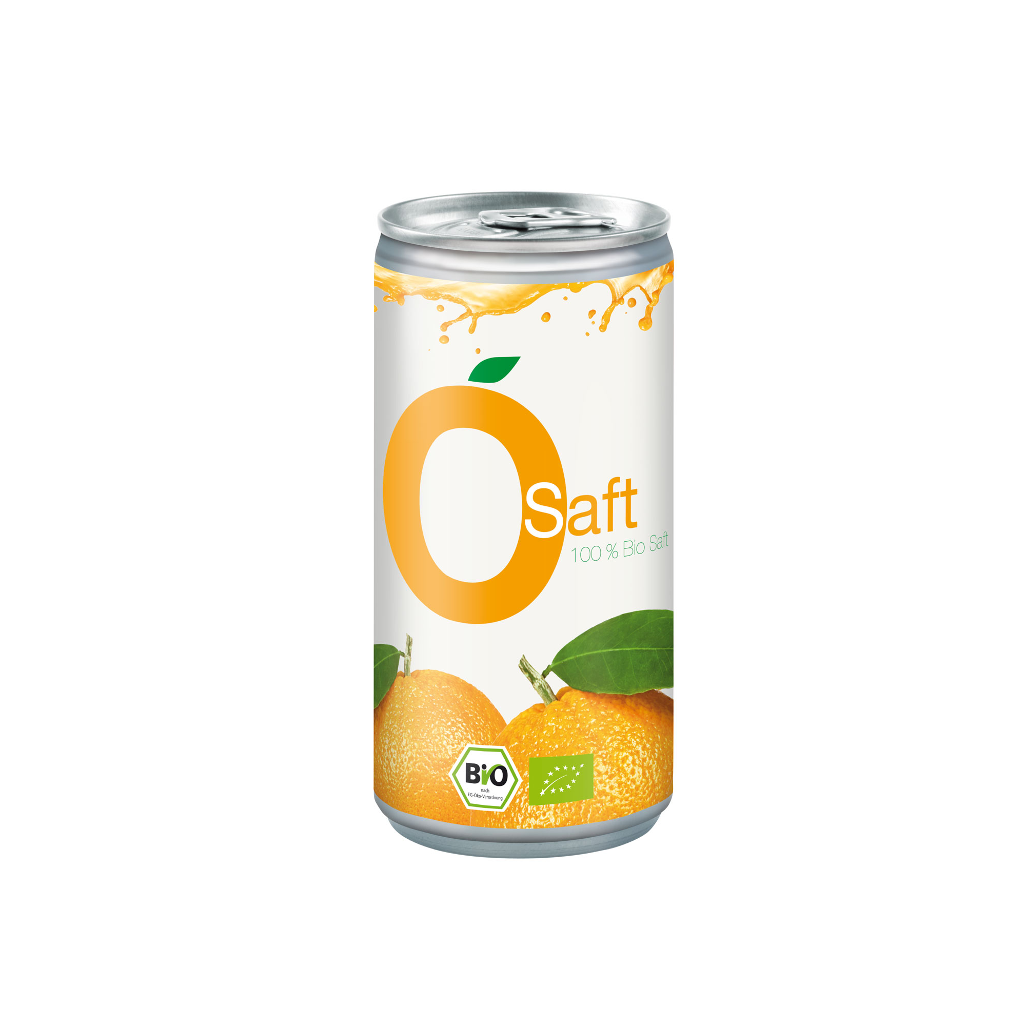 200 ml Bio Orangensaft (Dose) - Smart Label (Pfandfrei)