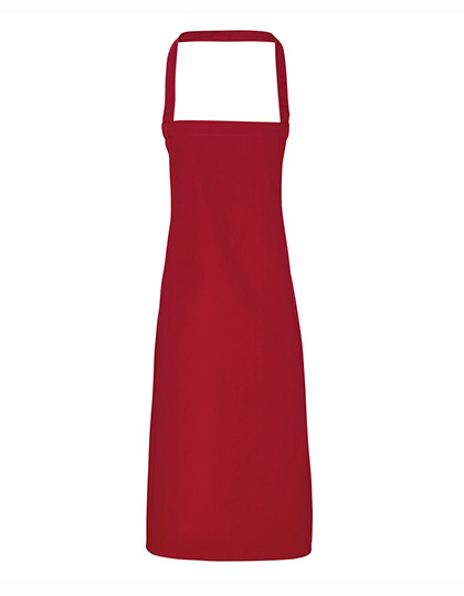 Premier Workwear Organic Cotton Bib Apron (No Pocket)