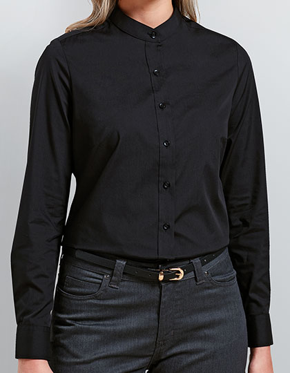 Premier Workwear Women´s Banded Collar Grandad Shirt Premier Workwear Women´s Banded Collar Grandad Shirt