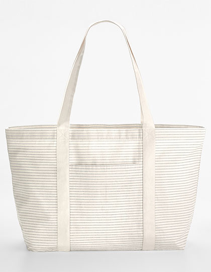 Westford Mill Striped Organic Cotton Shopper Westford Mill Striped Organic Cotton Shopper