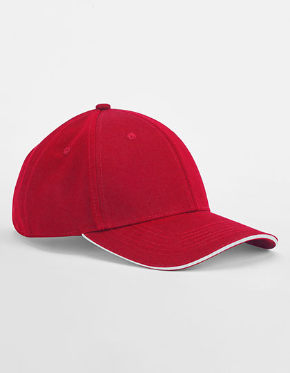 Beechfield EarthAware® Classic Organic Cotton 6 Panel Cap - Sandwich Peak