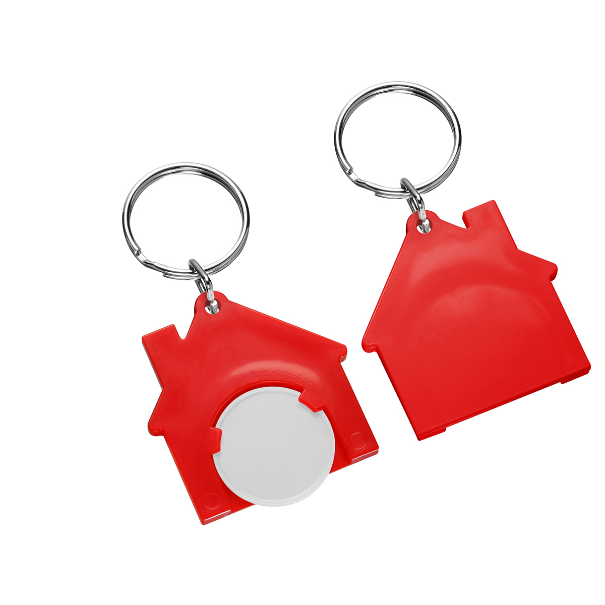 Chiphalter mit 1€-Chip Haus Chiphalter mit 1€-Chip Haus