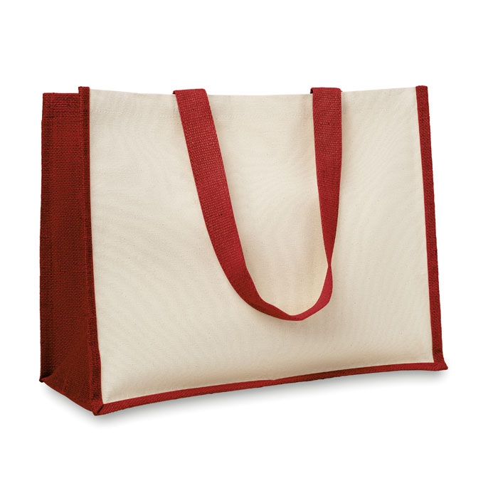 Jute Canvas Shopper 