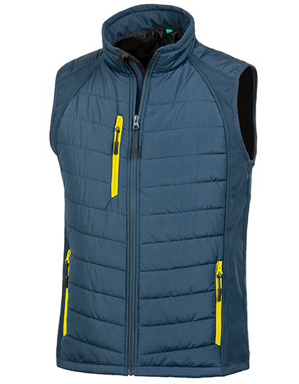 Result Genuine Recycled Recycled Compass Padded Softshell Gilet