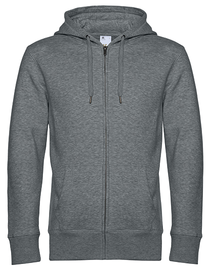 B&C BE INSPIRED KING Zipped Hood Jacket_°