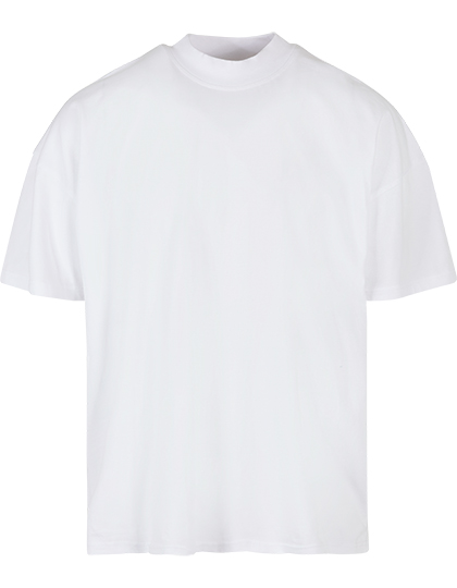 Build Your Brand Men´s Oversized Mock Neck Tee