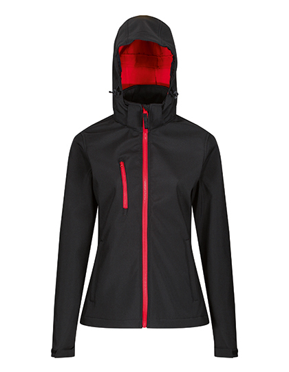 Regatta Professional Women´s Venturer 3-Layer Printable Hooded Softshell Jacket Regatta Professional Women´s Venturer 3-Layer Printable Hooded Softshell Jacket