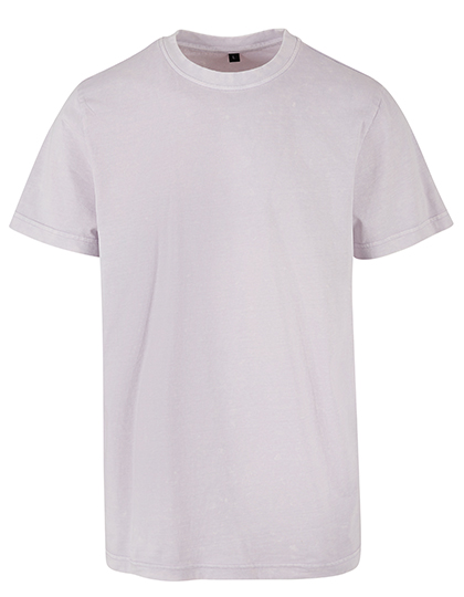 Build Your Brand Acid Washed Round Neck Tee Build Your Brand Acid Washed Round Neck Tee