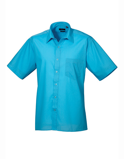 Premier Workwear Men´s Poplin Short Sleeve Shirt Premier Workwear Men´s Poplin Short Sleeve Shirt