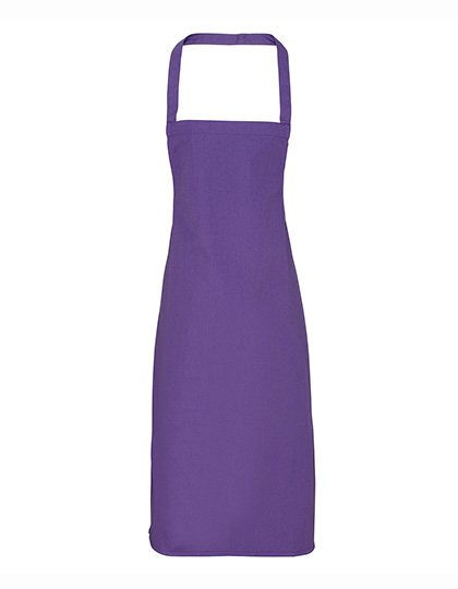 Premier Workwear Organic Cotton Bib Apron (No Pocket)