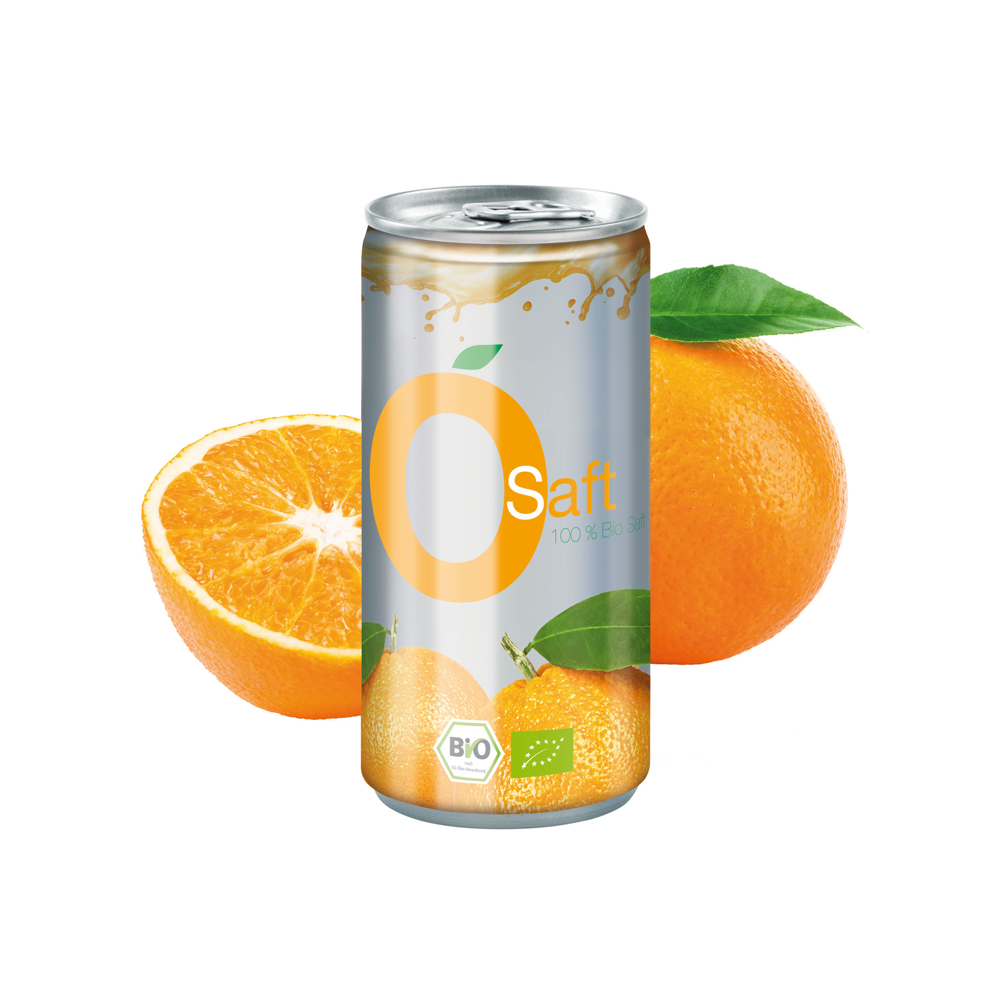 200 ml Bio Orangensaft (Dose) - Fullbody transp. (Pfandfrei)
