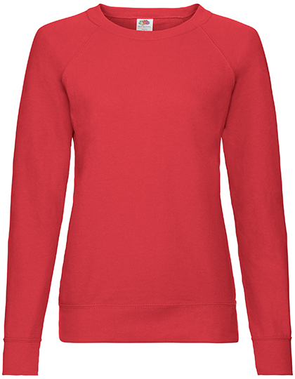 Fruit of the Loom Ladies´ Lightweight Raglan Sweat Fruit of the Loom Ladies´ Lightweight Raglan Sweat