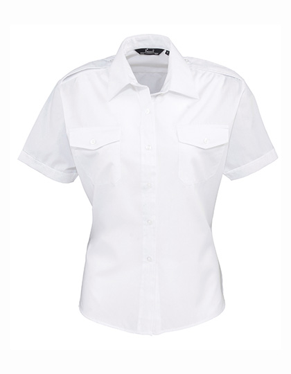 Premier Workwear Women´s Pilot Shirt Short Sleeve